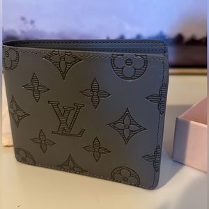 Gray Louis Vuitton Multiple Wallet BRAND NEW